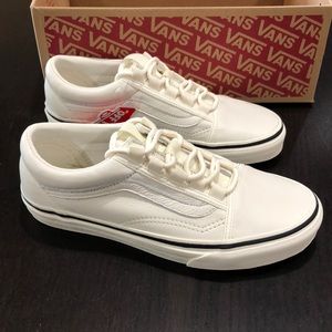 vans leather old skool ghillie marshmallow